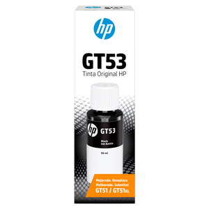 BOTELLA DE TINTA NEGRA HP GT53 ORIGINAL (1VV22AL)