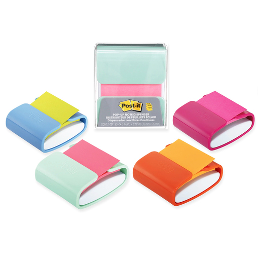 DISPENSADOR POST IT NOTAS COLORES