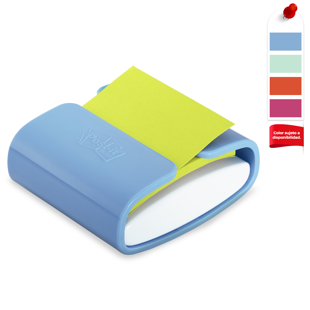 DISPENSADOR POST IT NOTAS COLORES