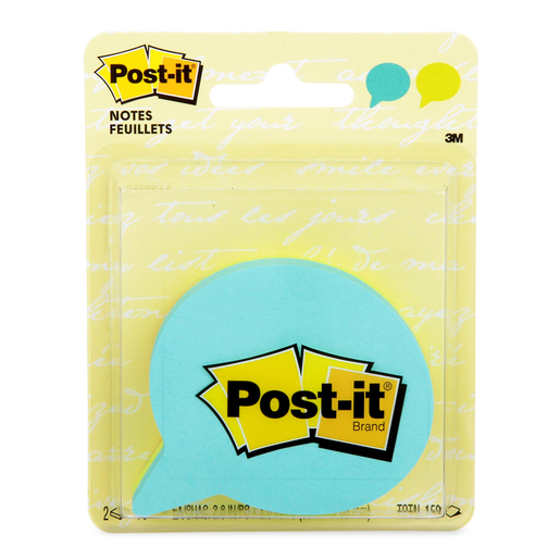 POST-IT NOTAS ADHESIVAS DISEÑO BURBÚJA, 2 PADS