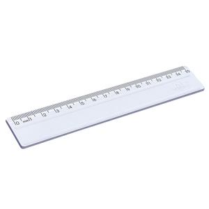 REGLA 15 CM ACRIMET (CRISTAL)