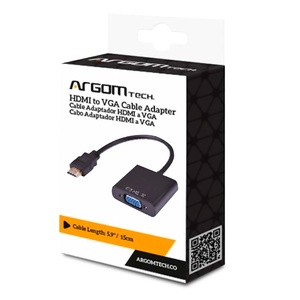 ADAPTADOR HDMI A VGA ARGON