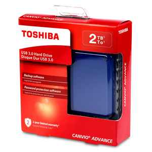 DISCO DURO TOSHIBA 2TB CANVIO HDTCA20XR3AA DISCO DURO TOSHIBA 2TB CANVIO HDTCA20XR3AA