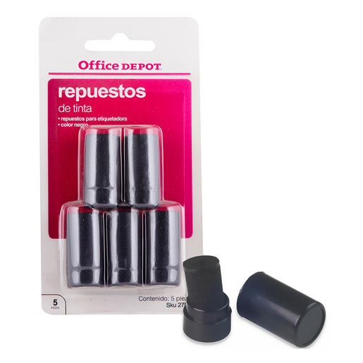 REPUESTOS DE TINTA PARA ETIQUETADORA (76088) 5PZ