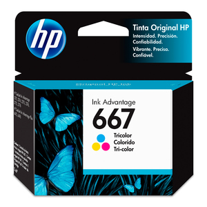 CARTUCHO DE TINTA HP 667 TRICOLOR CARTUCHO DE TINTA HP 667 TRICOLOR