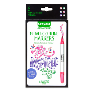 MARCADORES METALICOS CRAYOLA 6U