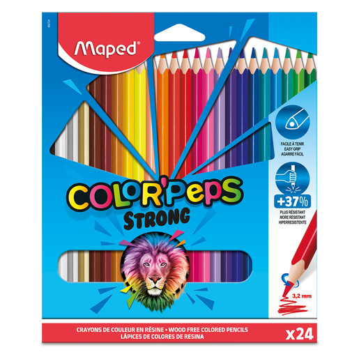LAPICES DE COLORES COLOR PEPS 24U