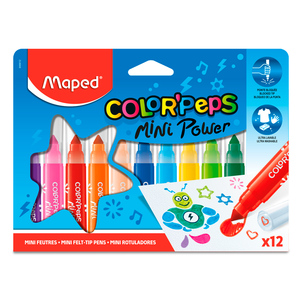 ROTULADORES COLOR PEPS MINI 12U ROTULADORES COLOR PEPS MINI 12U