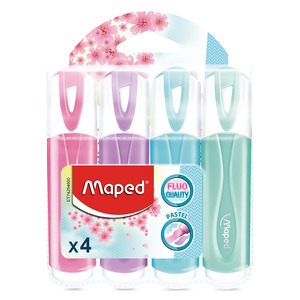 MARCADOR MAPED PASTEL 4U