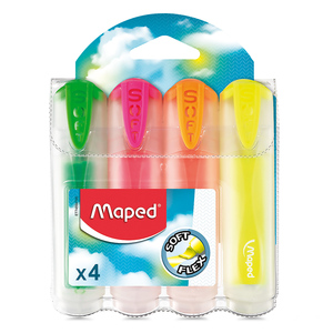 MARCADOR MAPED SOFT 4U