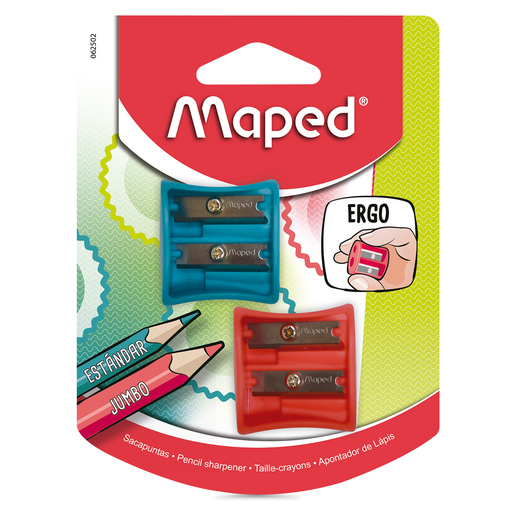 SACAPUNTAS VIVO 2 ORIFICIOS  1U