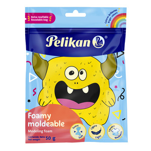 FOAMY MOLDEABLE AMARILLO PELIKAN 50GRS