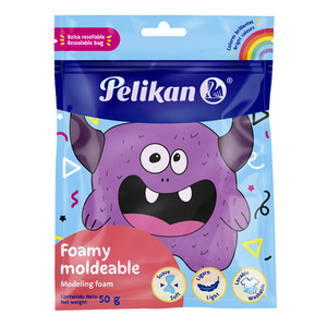 FOAMY MOLDEABLE MORADO PELIKAN 50GRS