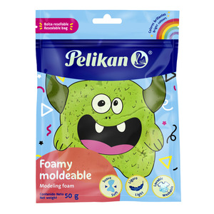 FOAMY MOLDEABLE VERDE CLARO PELIKAN 50GRS