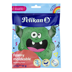 FOAMY MOLDEABLE VERDE OBSCURO PELIKAN 50GRS