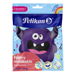 FOAMY MOLDEABLE VIOLETA PELIKAN 50GRS