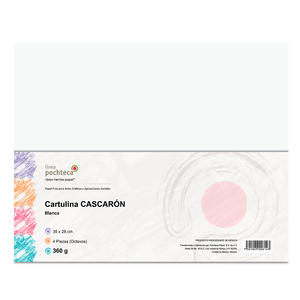 PAPEL CASCARON 35X28 4 OCTAVOS 4U