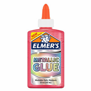 GOMA ELMERS ROSADO METALICO 5ONZ