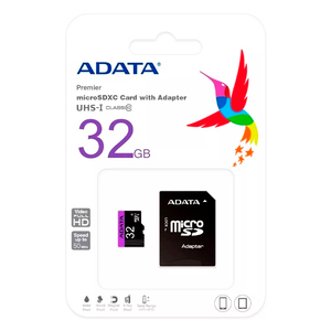 MEMORIA MICRO SD 32GB PREMIER C/ADAPATADOR ADATA MEMORIA MICRO SD 32GB PREMIER C/ADAPATADOR ADATA