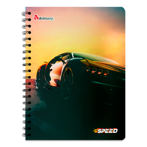CUADERNO ESPIRAL ARIMANY SPEED CUADROS 100H (SEMI DURA) CUADERNO ESPIRAL ARIMANY SPEED CUADROS 100H (SEMI DURA)