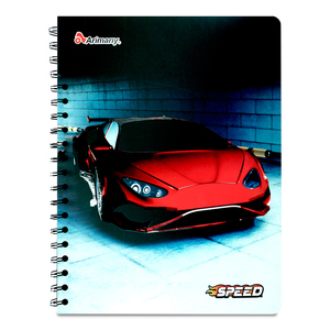 CUADERNO ESPIRAL ARIMANY SPEED LINEAS 100H (PASTA