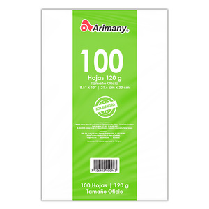 PAPEL 120GR OFICIO ARIMANY PAPEL 120GR OFICIO ARIMANY