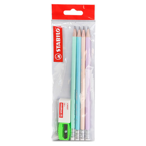 COMBO STABILO LAPIZ PASTEL HB BORRADOR+SACAPUNTA COMBO STABILO LAPIZ PASTEL HB BORRADOR+SACAPUNTA