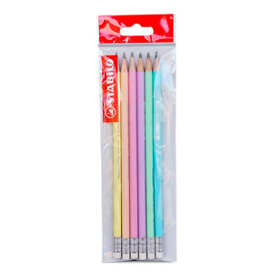 LAPIZ STABILO PASTEL HB 6PK LAPIZ STABILO PASTEL HB 6PK