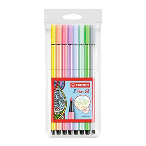 MARCADOR STABILO PEN 68 PASTEL 8U MARCADOR STABILO PEN 68 PASTEL 8U