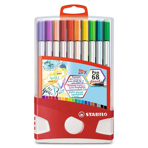 MARCADOR STABILO PEN BRUSH 20U MARCADOR STABILO PEN BRUSH 20U