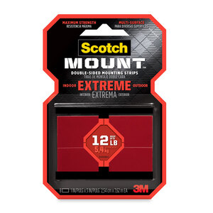 TIRAS DE MONTAJE DOBLE CARA SCOTCH-MOUNT EXTREMA TIRAS DE MONTAJE DOBLE CARA SCOTCH-MOUNT EXTREMA