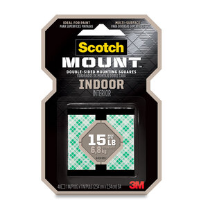 TIRAS DE MONTAJE DOBLE CARA SCOTCH-MOUNT INTERIOR TIRAS DE MONTAJE DOBLE CARA SCOTCH-MOUNT INTERIOR
