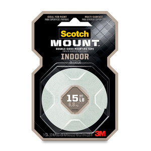 CINTA MONTAJE SCOTCH-MOUNT INTERIOR 1.27CM X 2M CINTA MONTAJE SCOTCH-MOUNT INTERIOR 1.27CM X 2M