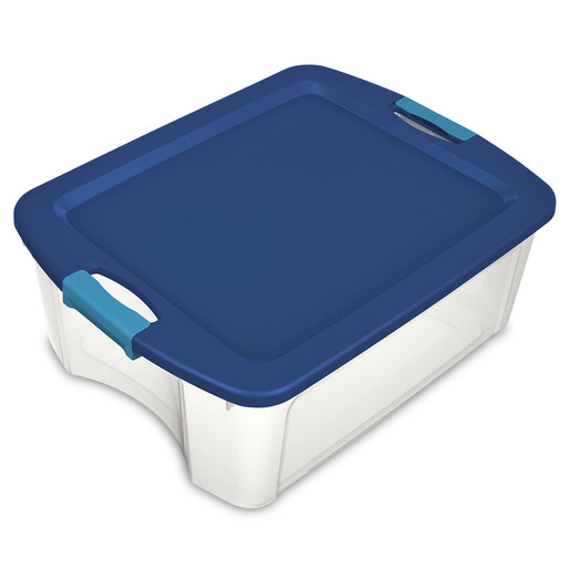 CAJA STERILITE LATCH CARRY 45LTS CAPACIDAD 12 GALONES