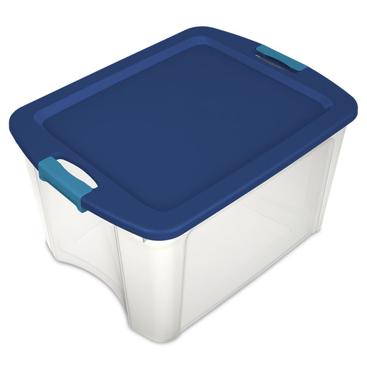 CAJA STERILITE LATCH CARRY 68LTS CAPACIDAD 18 GALONES