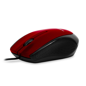 MOUSE ÓPTICO 3D CON CONECTOR USB 800 DPI RED