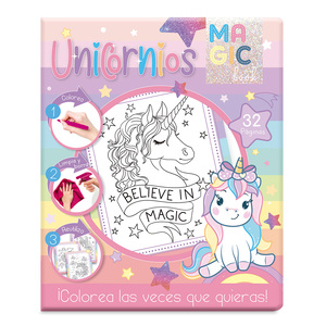 MAGIC BOOK UNICORNIOS 32PAG MAGIC BOOK UNICORNIOS 32PAG