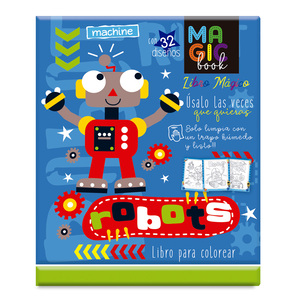 MAGIC BOOK ROBOTS 32 PAG MAGIC BOOK ROBOTS 32 PAG