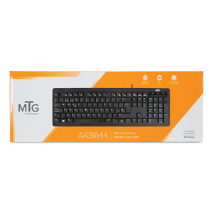 TECLADO TARGUS MTG AKB644 ALÁMBRICO