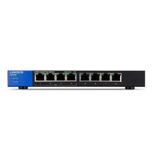 SWITCH LINKSYS 8 PUERTOS LGS108P