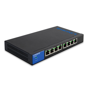 SWITCH LINKSYS 8-PORT DESKTOP GIGABIT POE+GLS108P