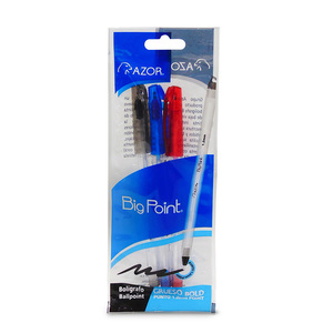 BOLIGRAFO AZOR SURTIDO 1.2MM 3U BOLIGRAFO AZOR SURTIDO 1.2MM 3U