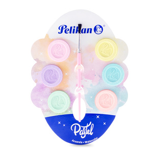 ACUARELA PELIKAN PASTEL 6U