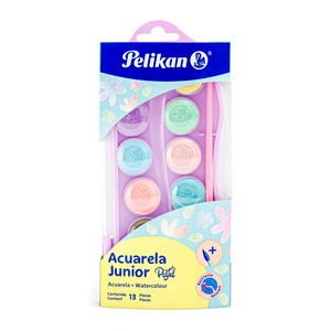 ACUARELA PELIKAN PASTEL 12U