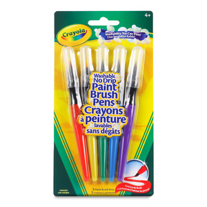 MARCADOR CRAYOLA PUNTA DE PINCEL 5U