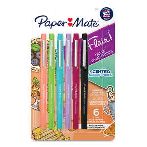 MARCADOR PAPER MATE FLAIR 6U PUNTO FINO, CON OLOR MARCADOR PAPER MATE FLAIR 6U PUNTO FINO, CON OLOR