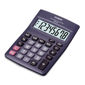 CALCULADORA CASIO  MW-8V-BK CALCULADORA CASIO  MW-8V-BK