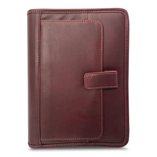 PADFOLIO VINO 3 ARILLOS CON BROCHE TAMANO ESQUELA