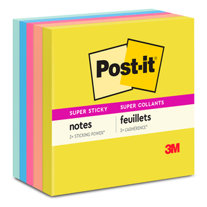 NOTAS ADHESIVAS POST-IT 3X3P 5U (SUMMER JOY)