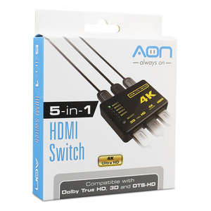 CAJA REPETIDORA 5 EN 1 HDMI MARCA AON